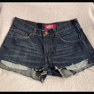 Levi New Cut Offs Red Tag size 29 women’s shorts
